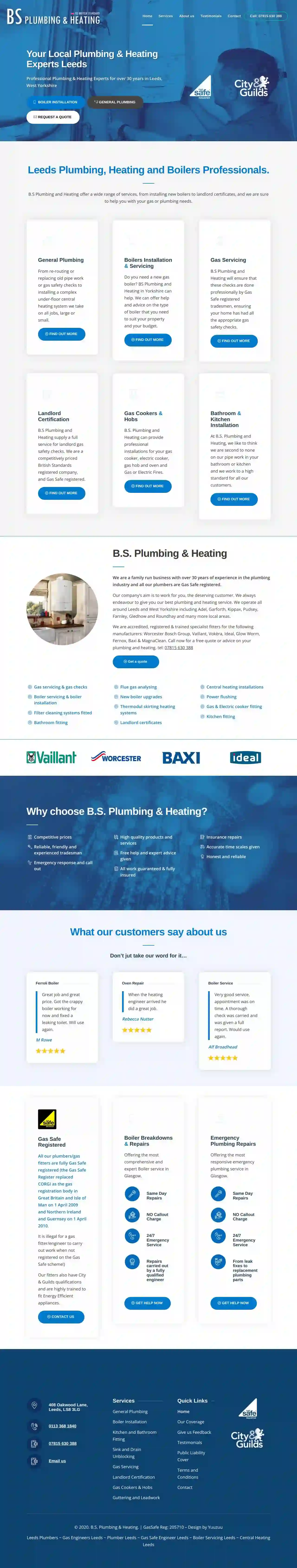 BS Plumbing And Heating Ltd.