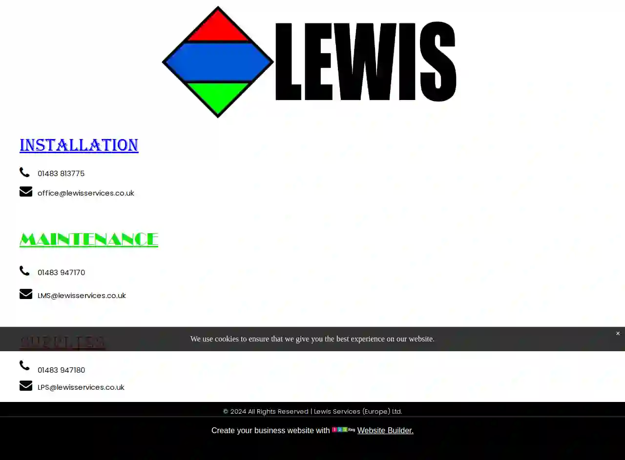 Lewis Services (Europe) Ltd.