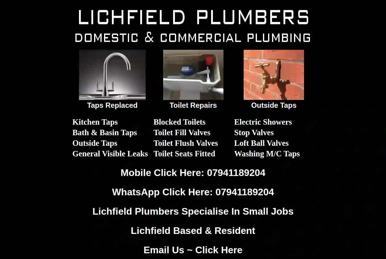 Lichfield Plumbers