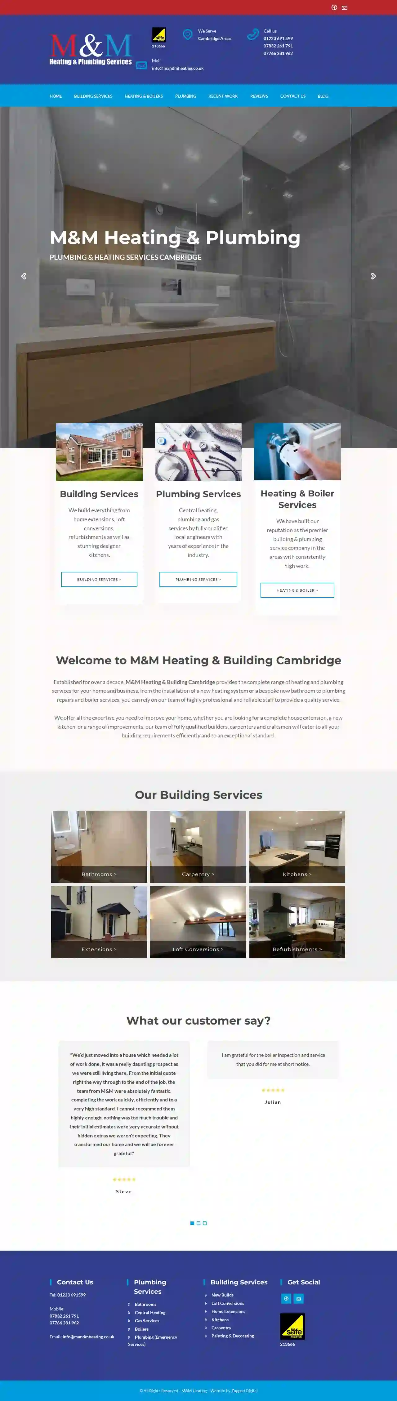 M and M Heating Ltd