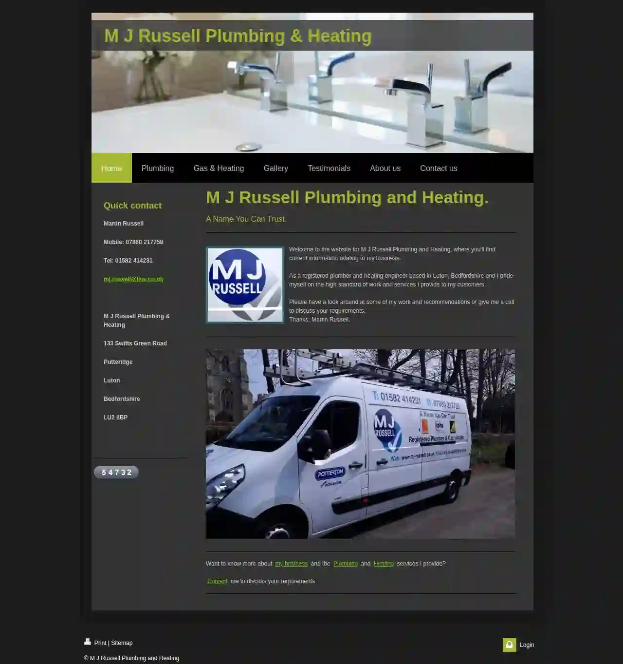 M J Russell Plumbing & Heating