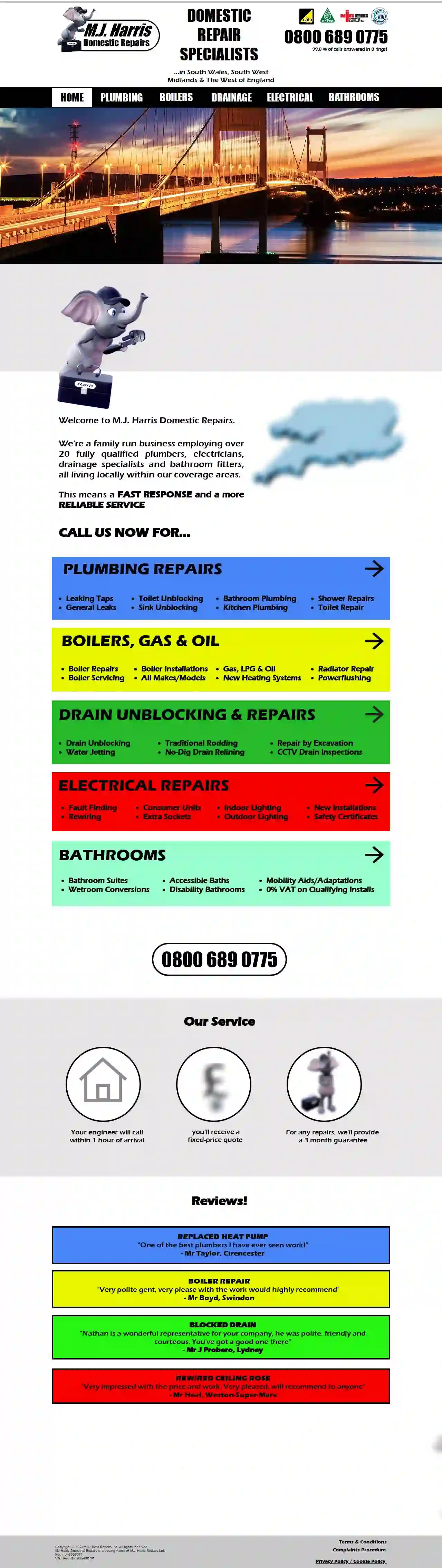 M.J. Harris Repairs Ltd