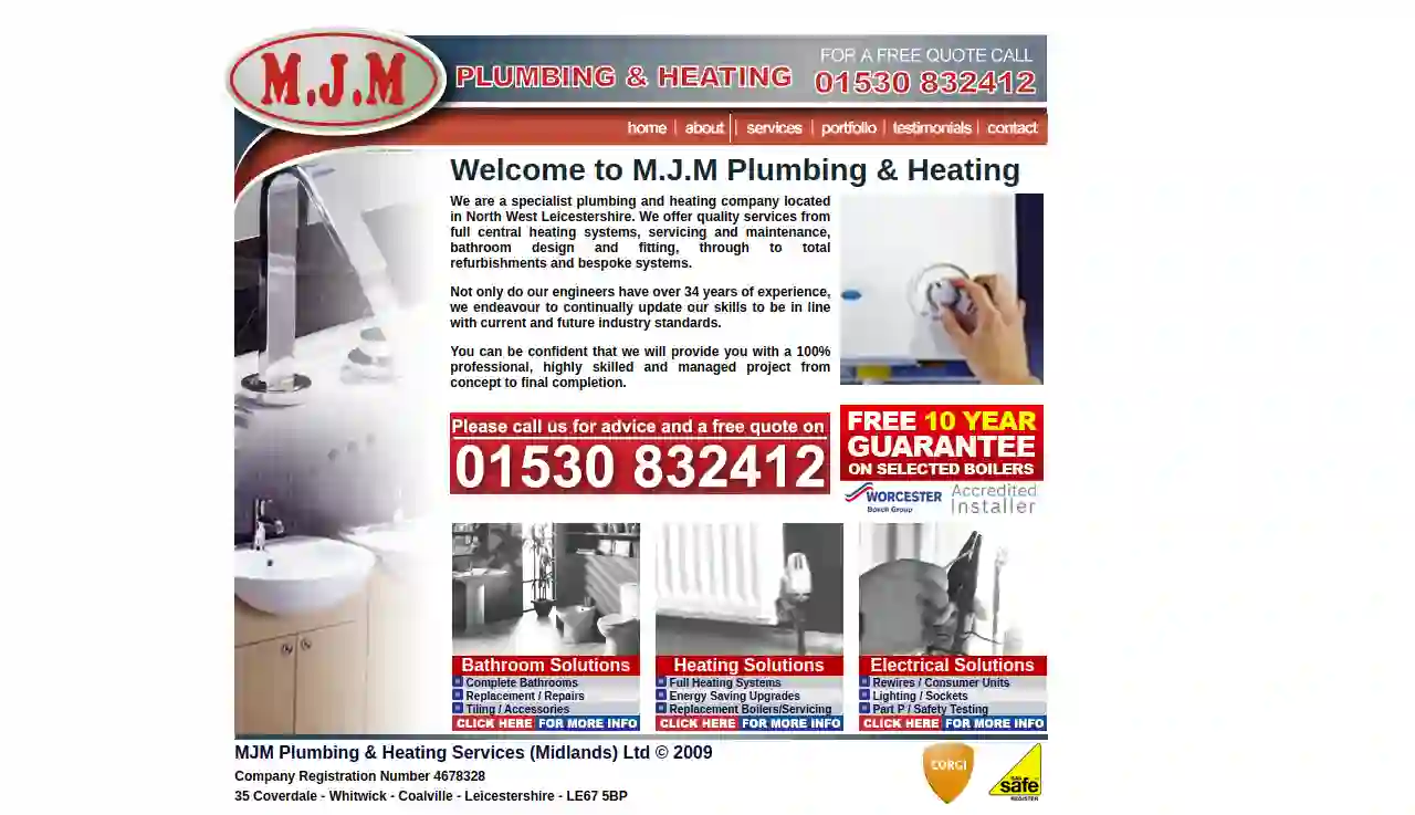 M J M Plumbing & Heating Services Ltd