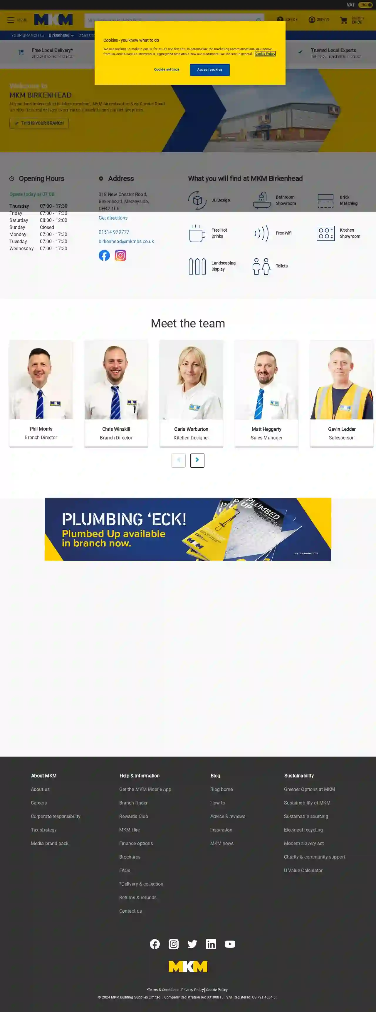 MKM Building Supplies Birkenhead