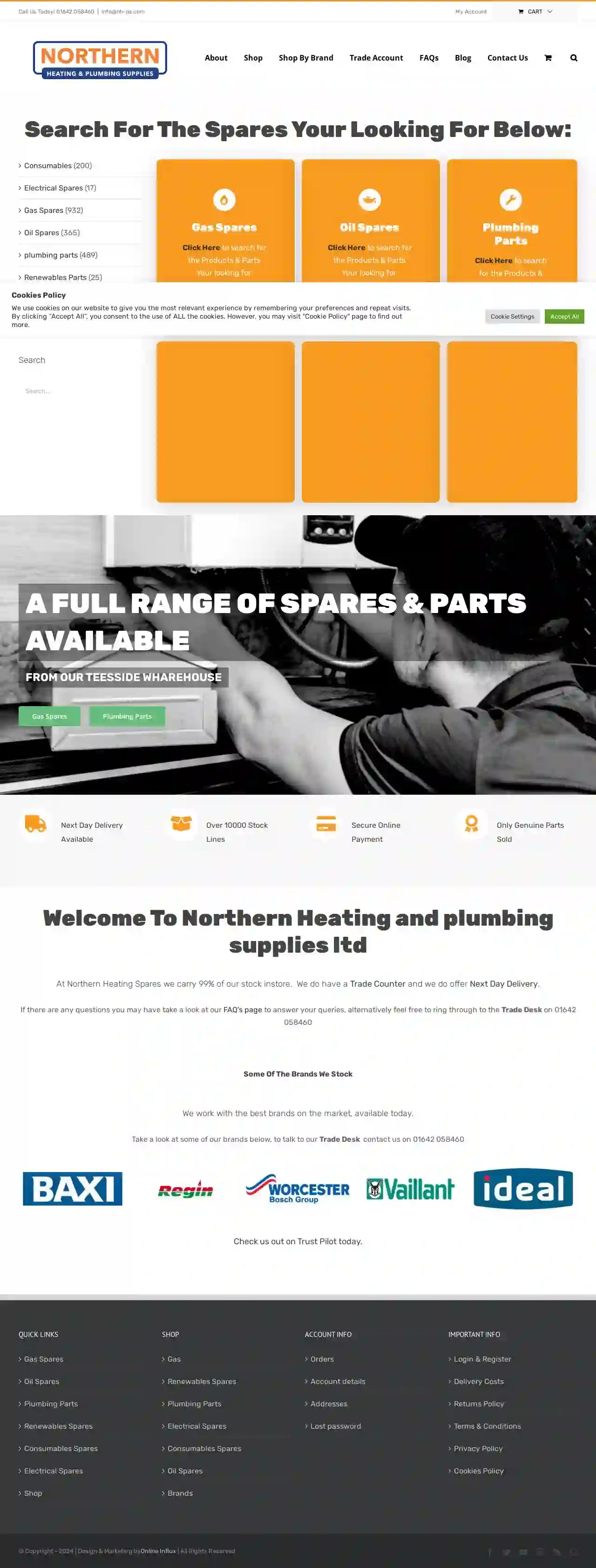 NORTHERN HEATING AND PLUMBING SUPPLIES LTD