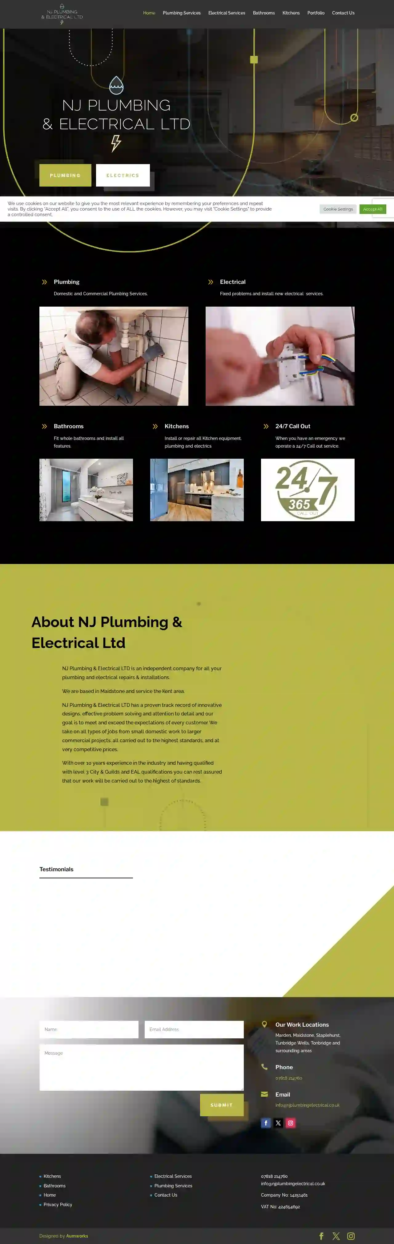 NJ Plumbing & Electrical LTD