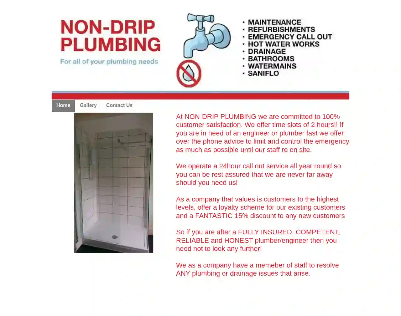 Non-Drip Plumbing & Heating