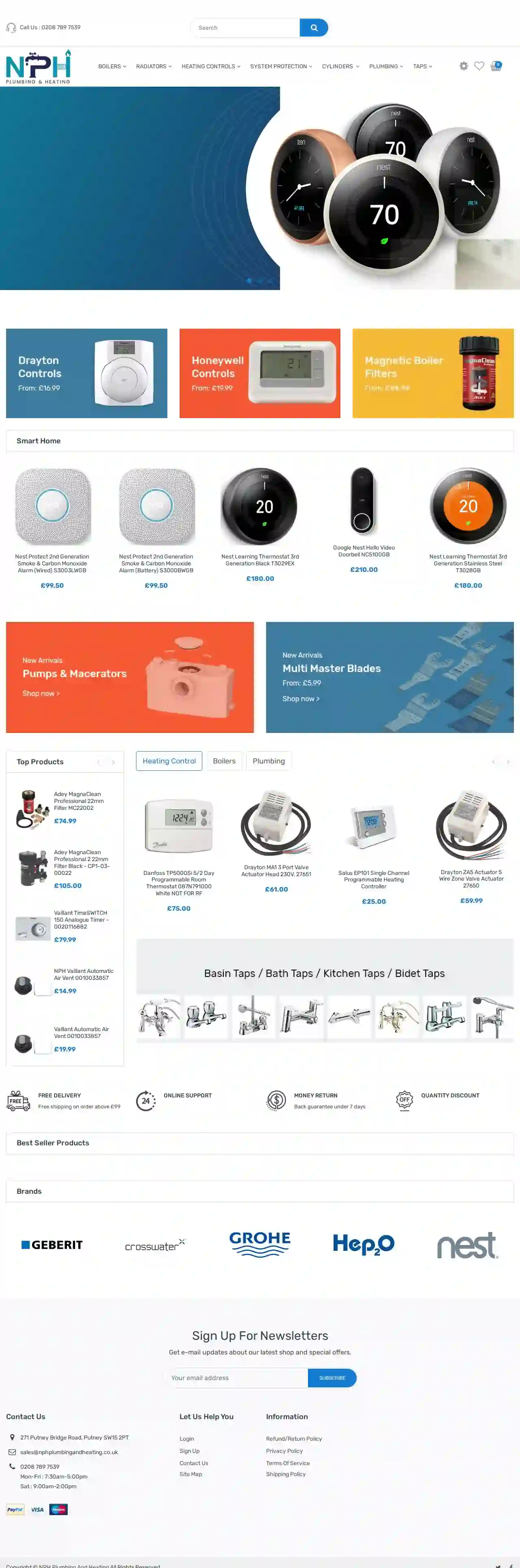 NPH Plumbing & Heating Supplies