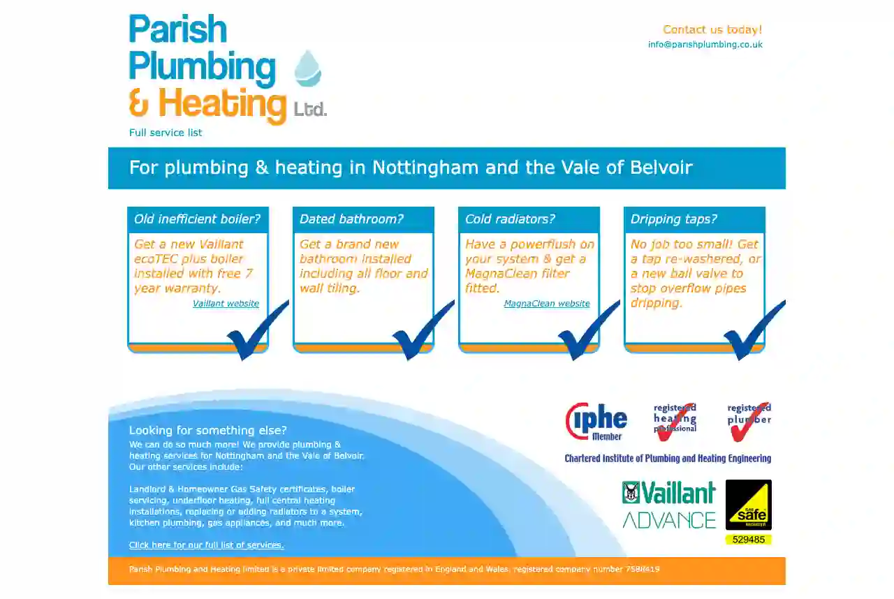 Parish Plumbing & Heating Ltd.