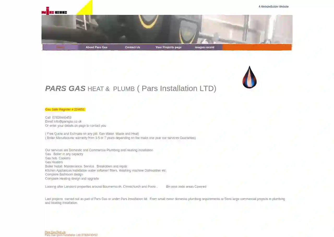 Pars Gas Heating & Plumbing