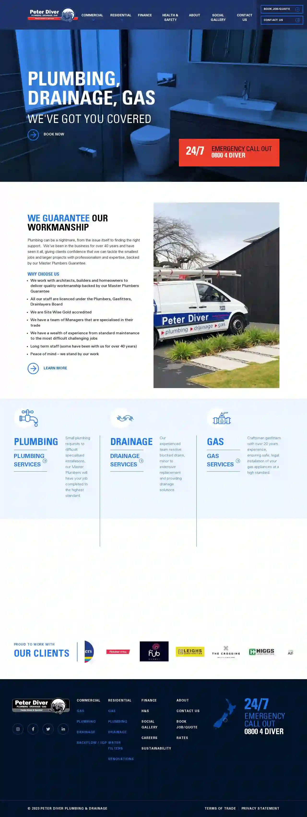 Peter Diver Plumbing & Drainage