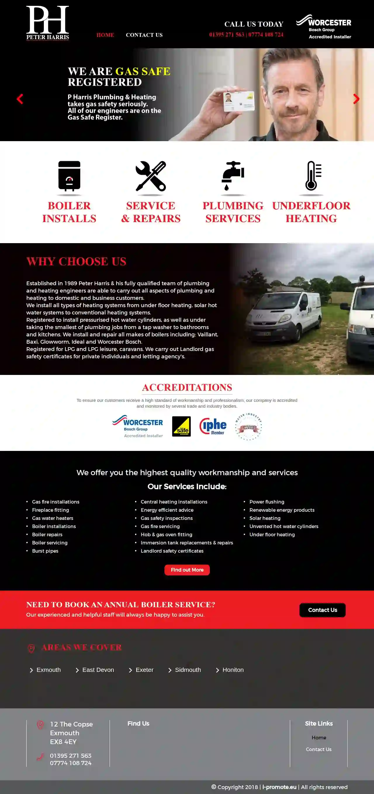 P Harris Plumbing & Heating