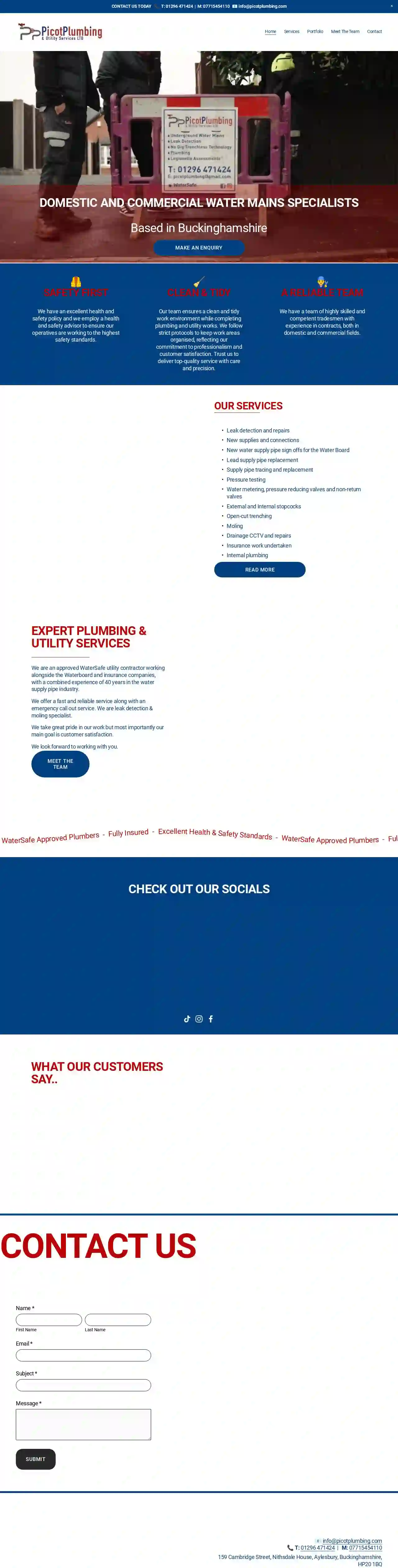 Picot Plumbing & Utility Services LTD