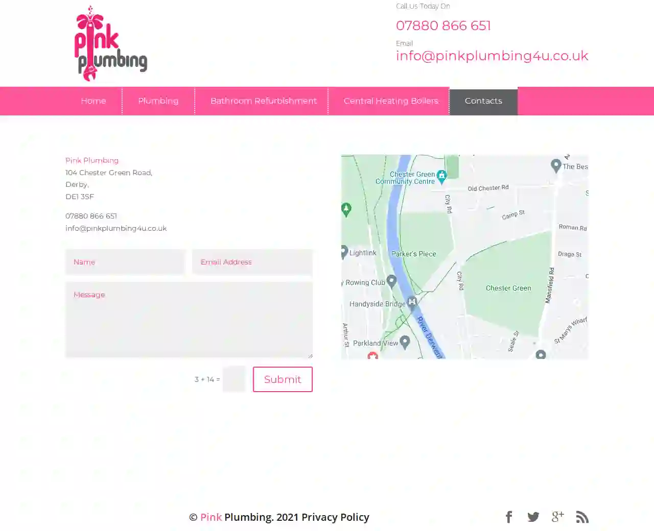 Pink Plumbing