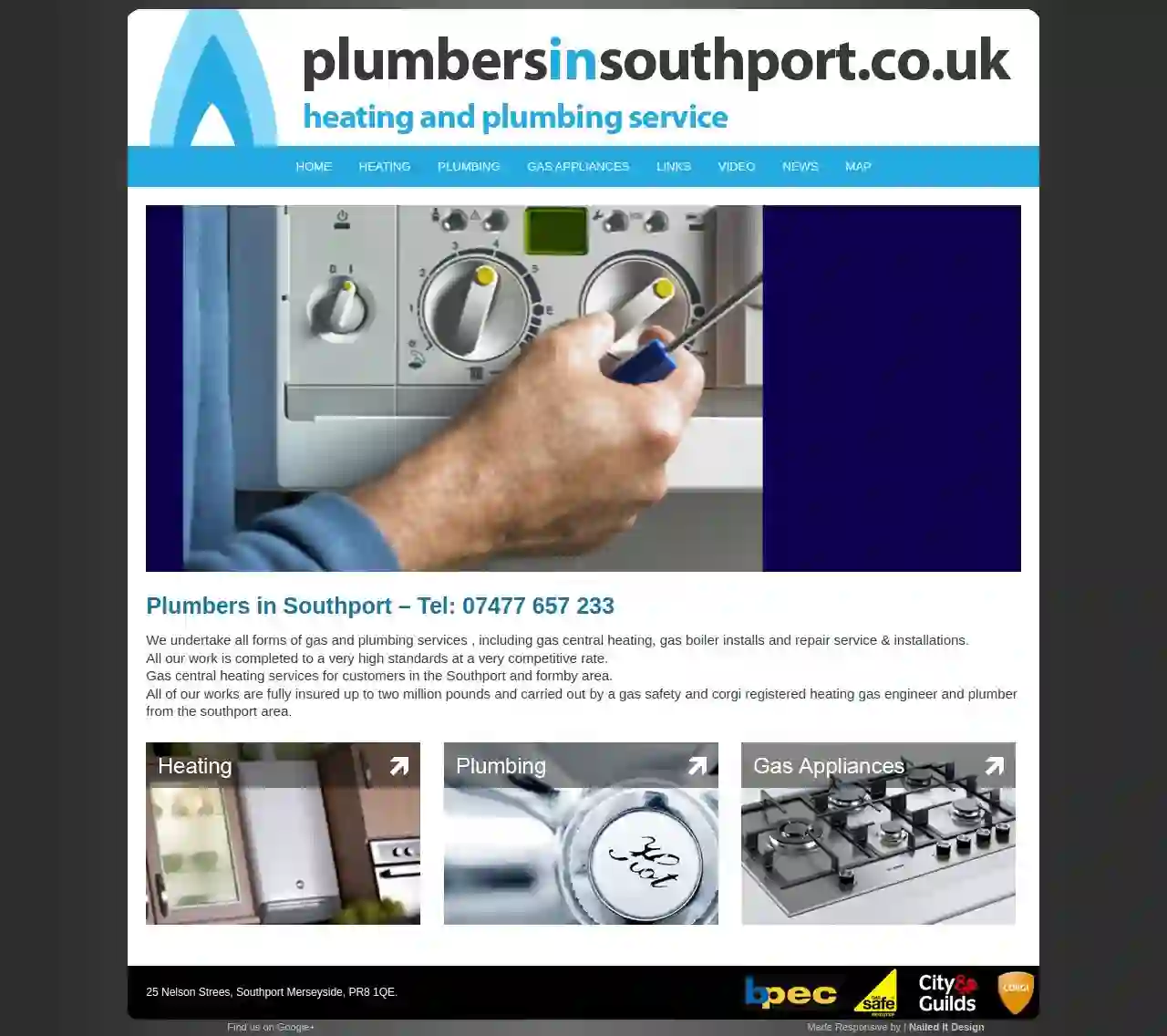 plumbers in southport