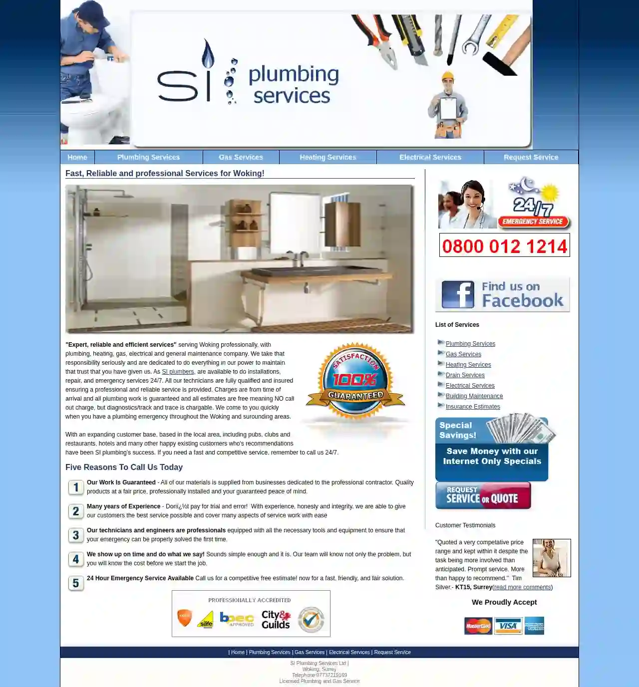 SI Plumbing services Ltd