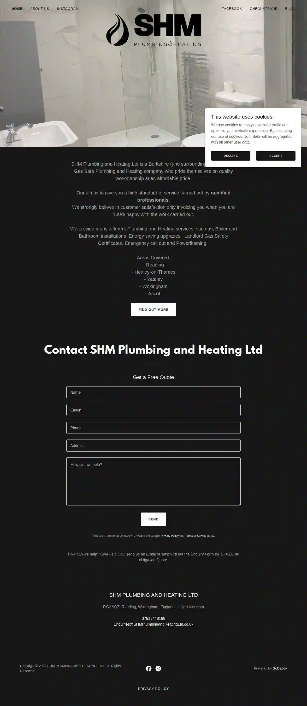 SHM Plumbing and Heating Ltd