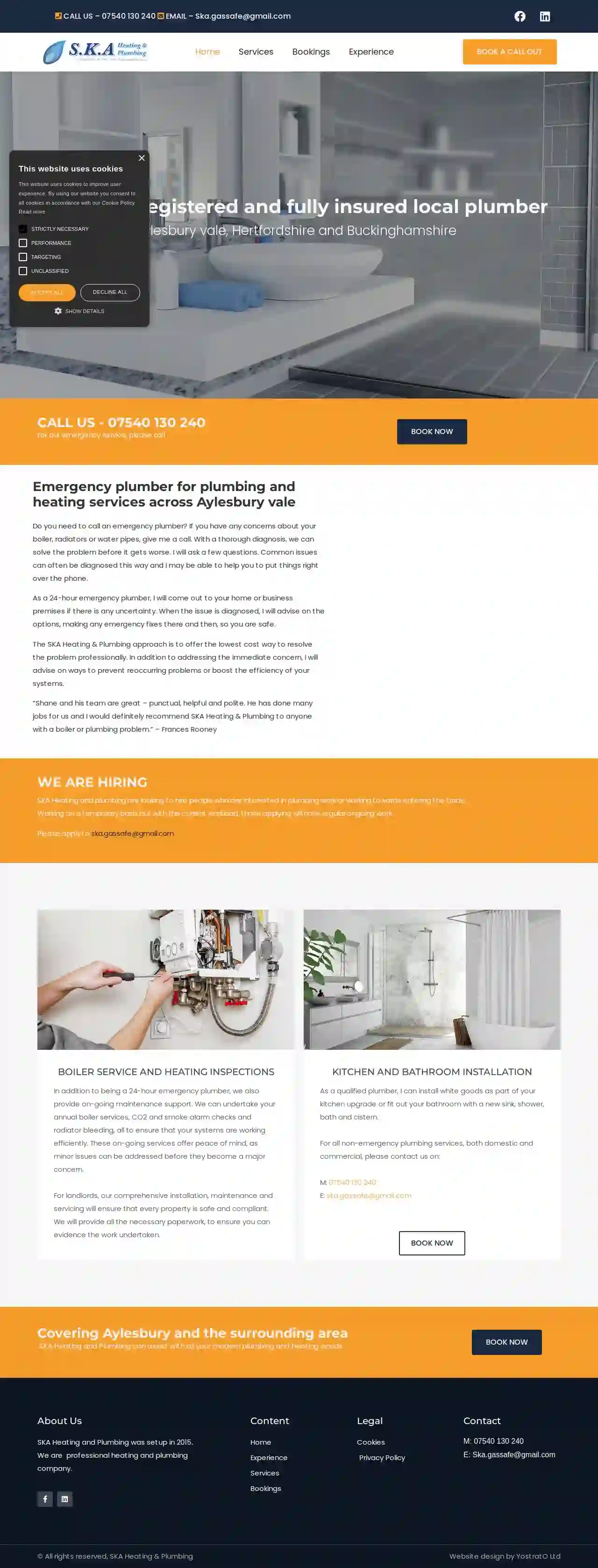 S K A Heating & Plumbing Ltd