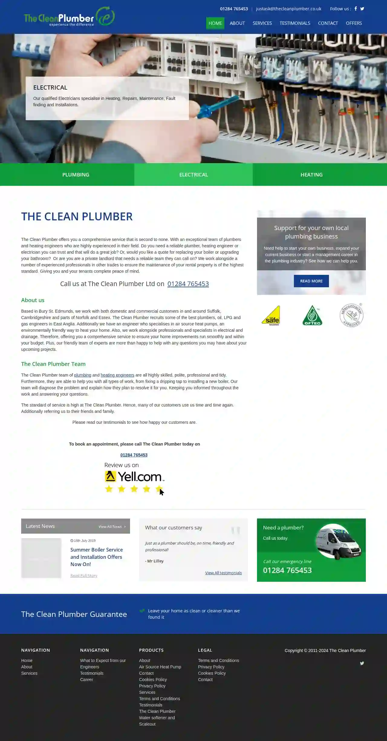 The Clean Plumber Ltd