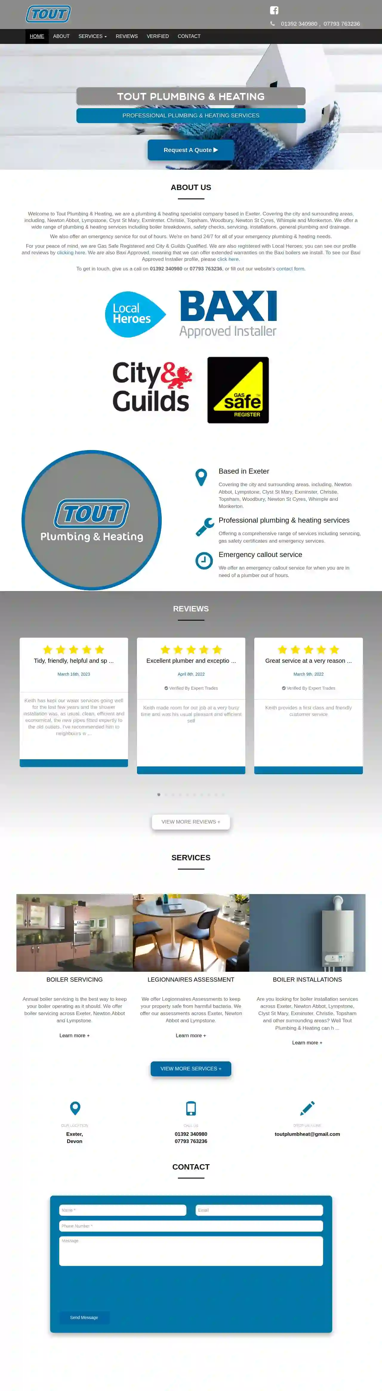 Tout Plumbing & Heating