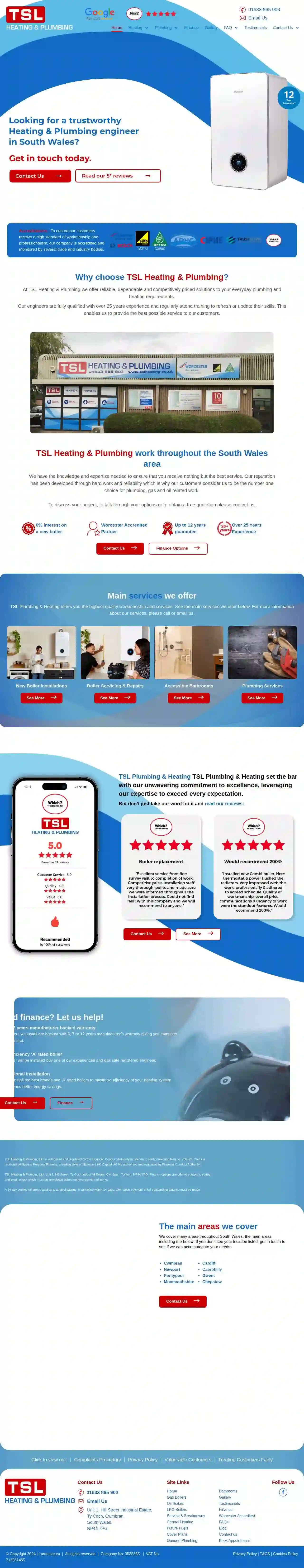 T S L Heating & Plumbing