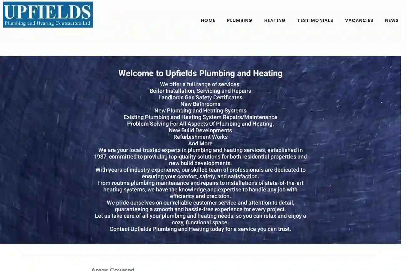 Upfields Plumbing & Heating Contractors Ltd