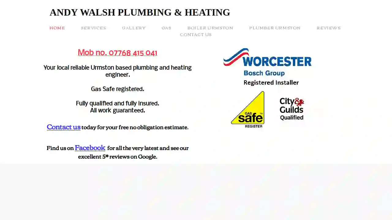 Andy Walsh Plumbing & Heating