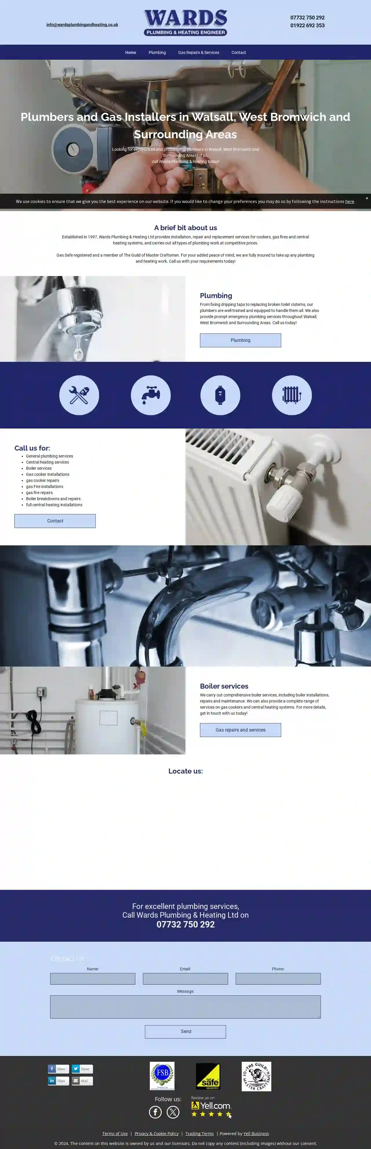 wards plumbing and heating