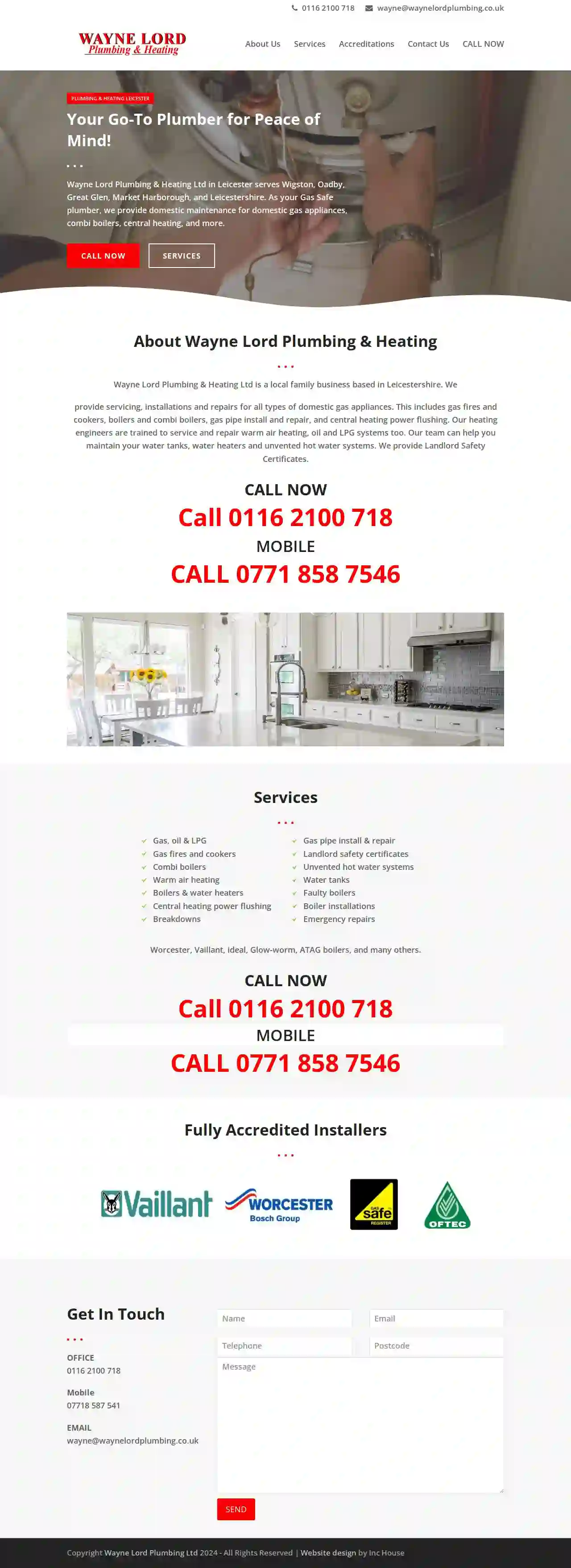 Wayne Lord Plumbing and Heating