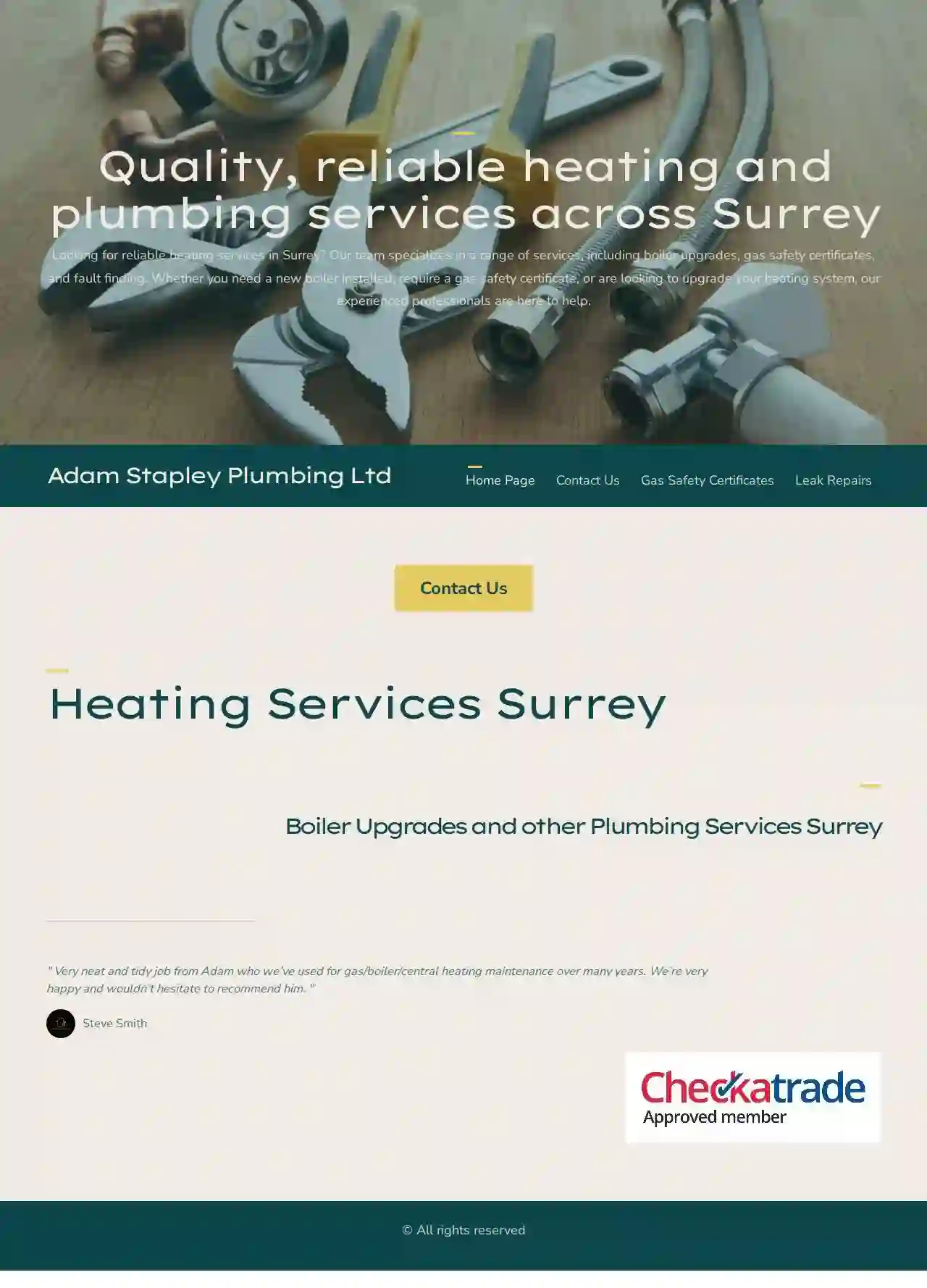 Adam Stapley Plumbing Ltd