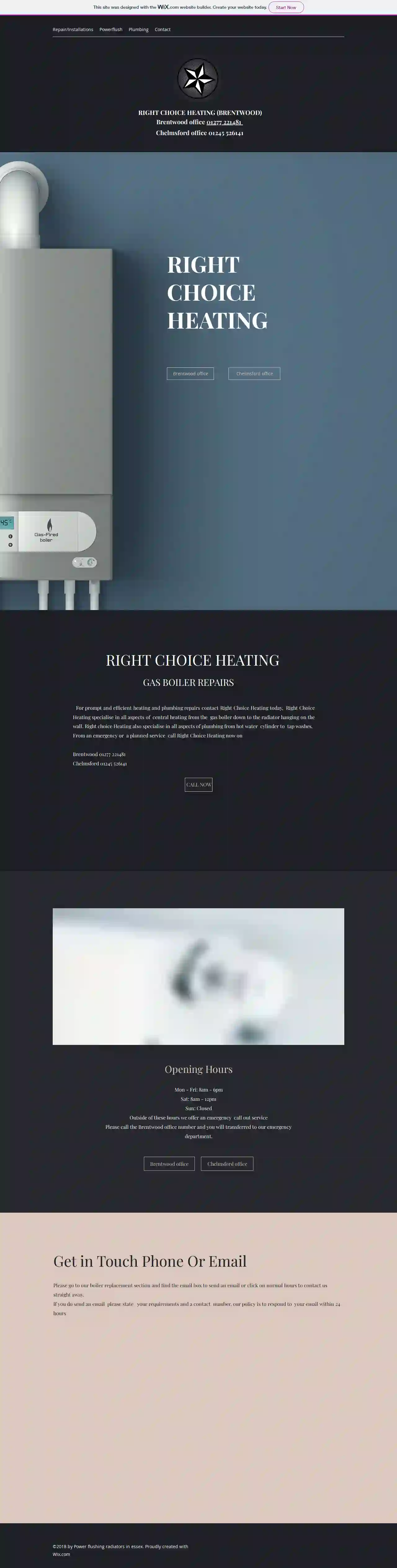 RIGHT CHOICE HEATING & PLUMBING BRENTWOOD